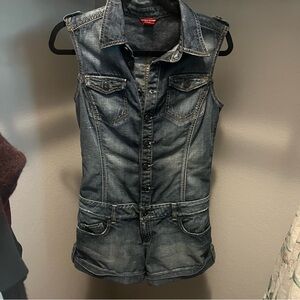 Vintage guess romper